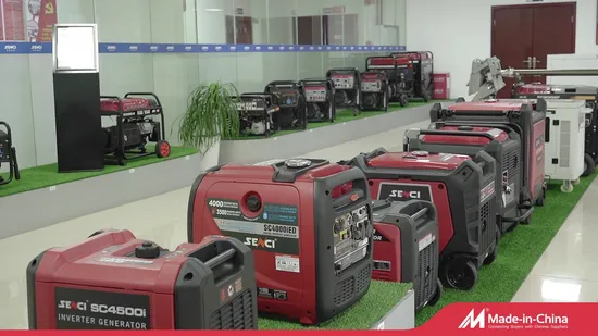 Senci Gasoline Silent Inverter Generator Remote Start Singe Phase 4kw Petrol Portable Generator 4000W